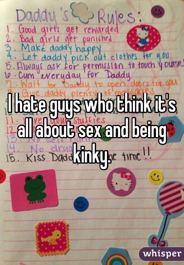 Hate Sex Guys